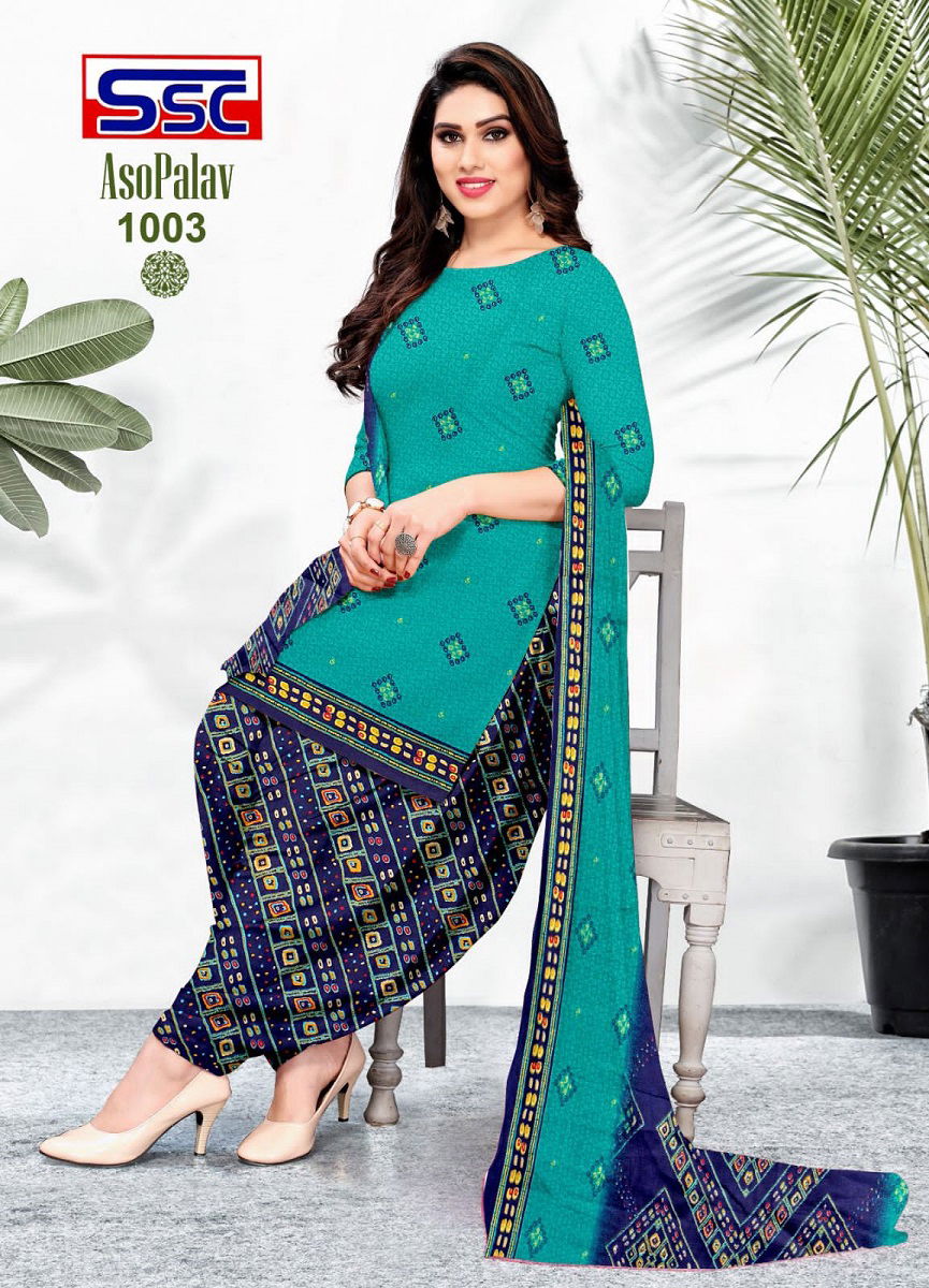 Ssc Asopalav 11 Printed Cotton Dress Material Catalog
